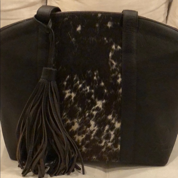 Ala Pilar dark brown leather tote bag - Picture 3 of 8